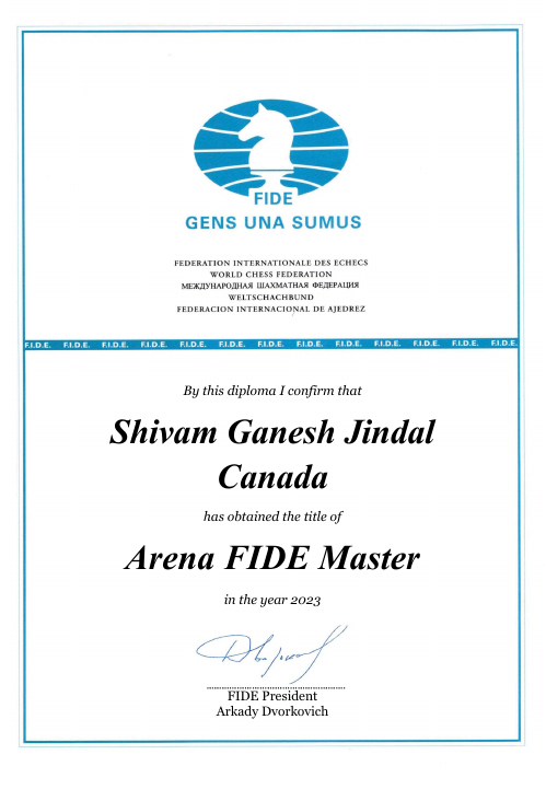 User certificate