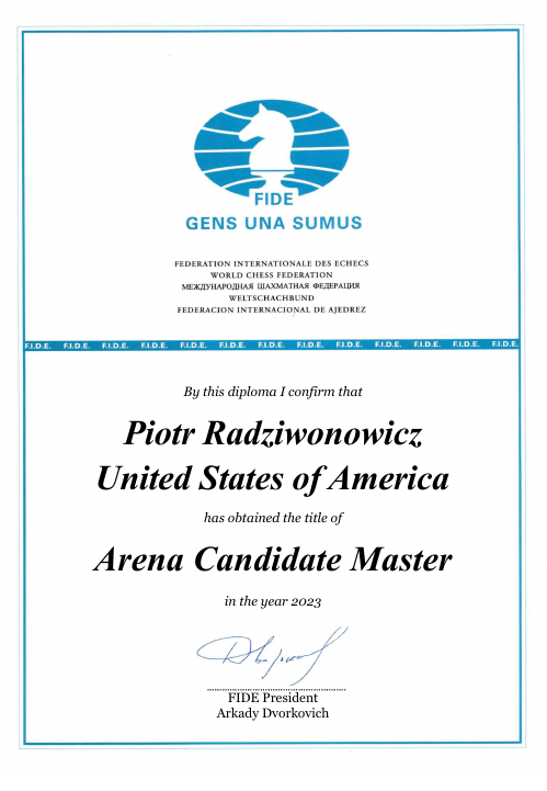 User certificate