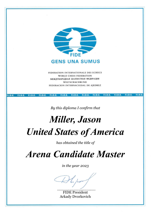 User certificate
