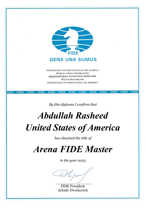 User certificate