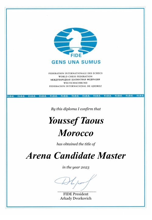 User certificate