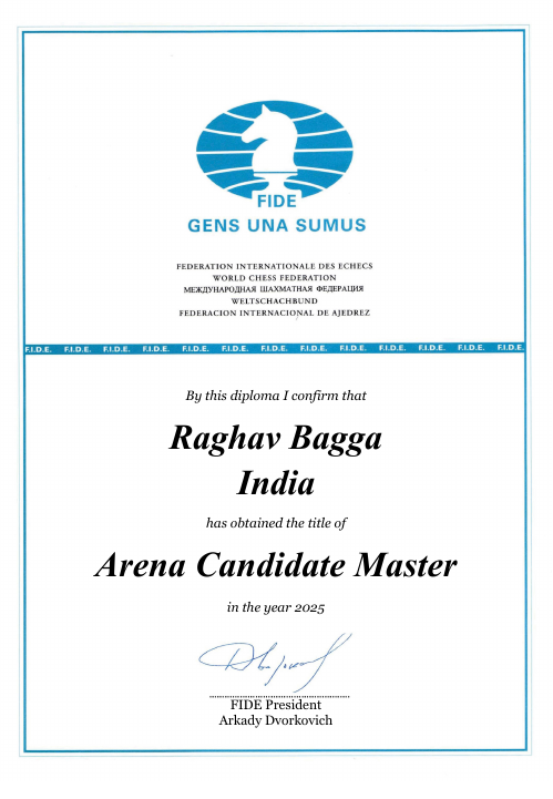User certificate