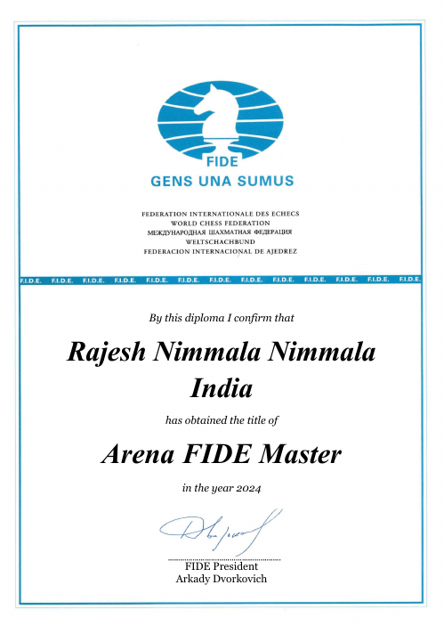 User certificate