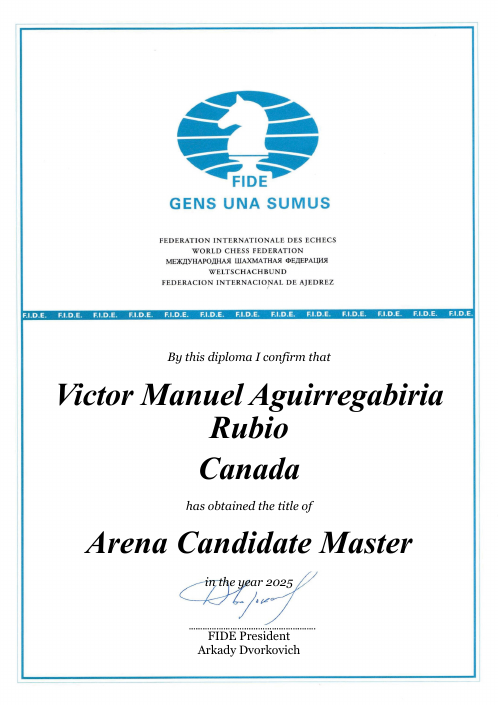 User certificate