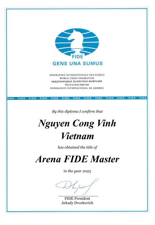 User certificate