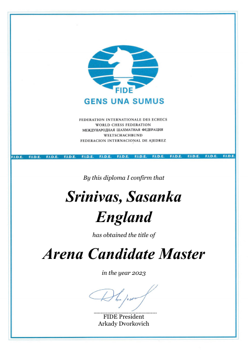 User certificate