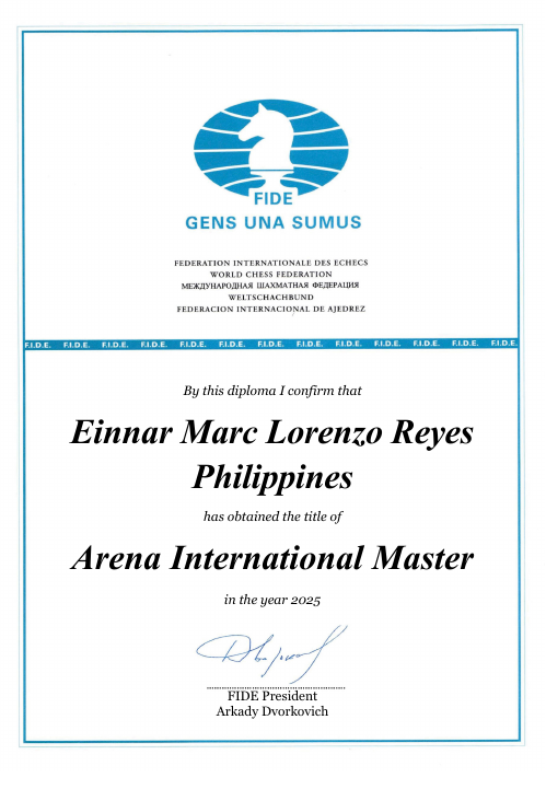 User certificate