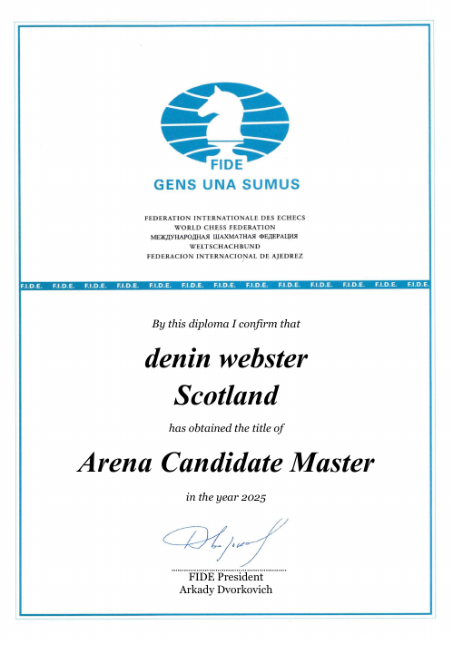 User certificate