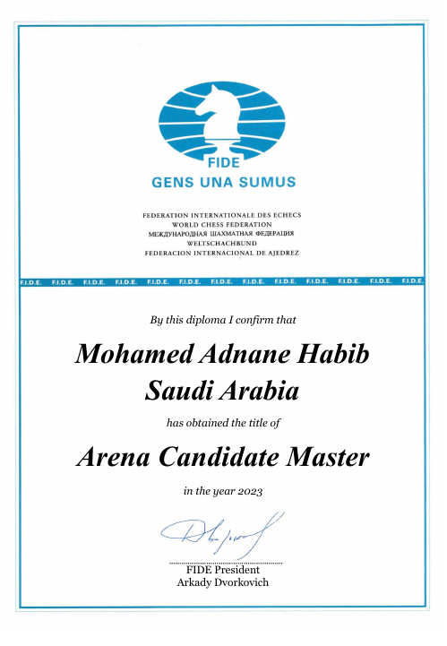 User certificate