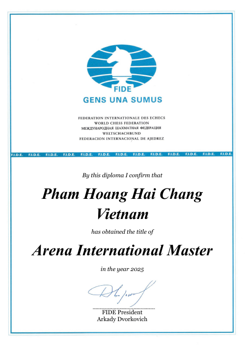 User certificate