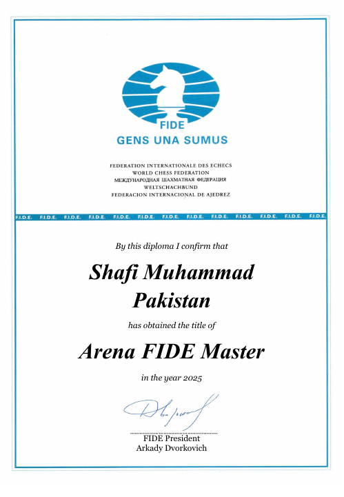 User certificate