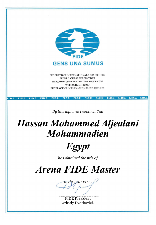 User certificate
