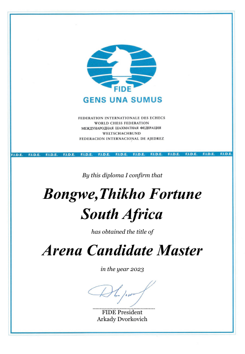 User certificate