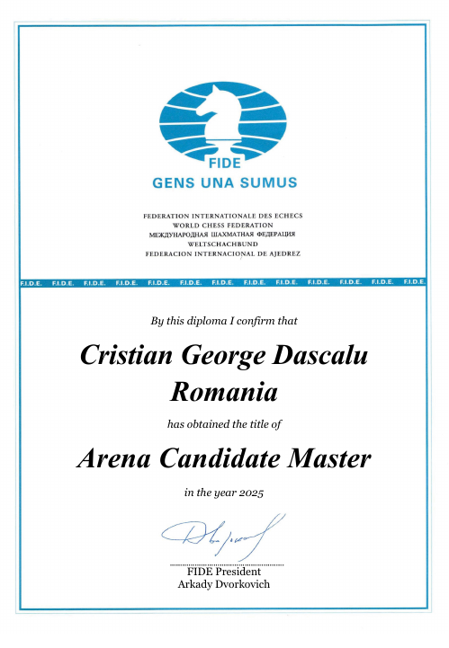 User certificate