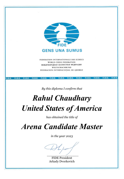 User certificate