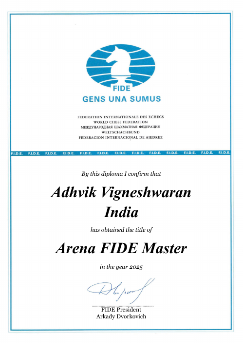User certificate