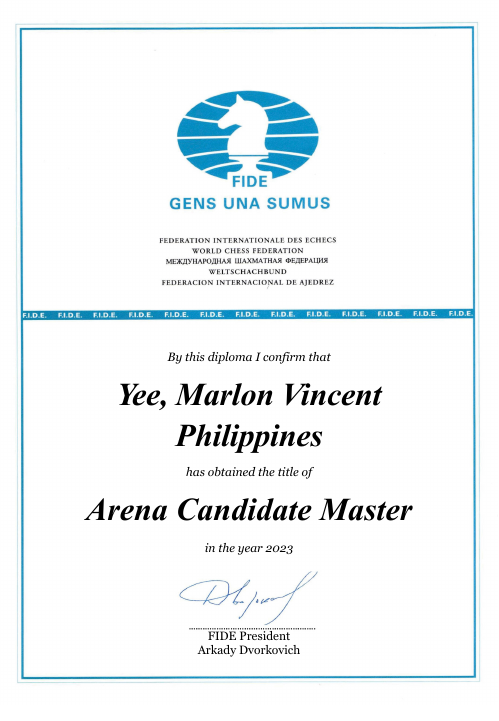 User certificate