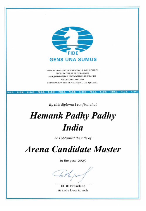 User certificate