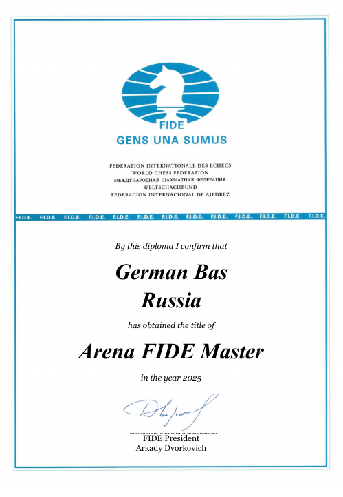 User certificate