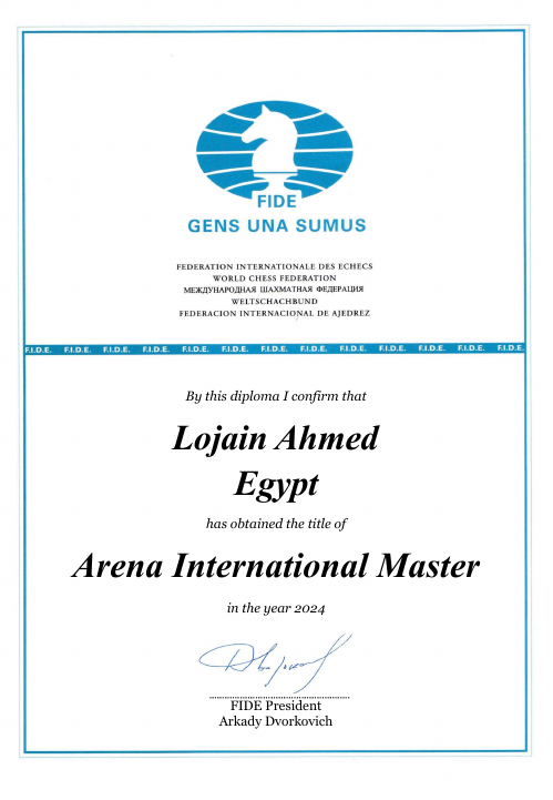 User certificate