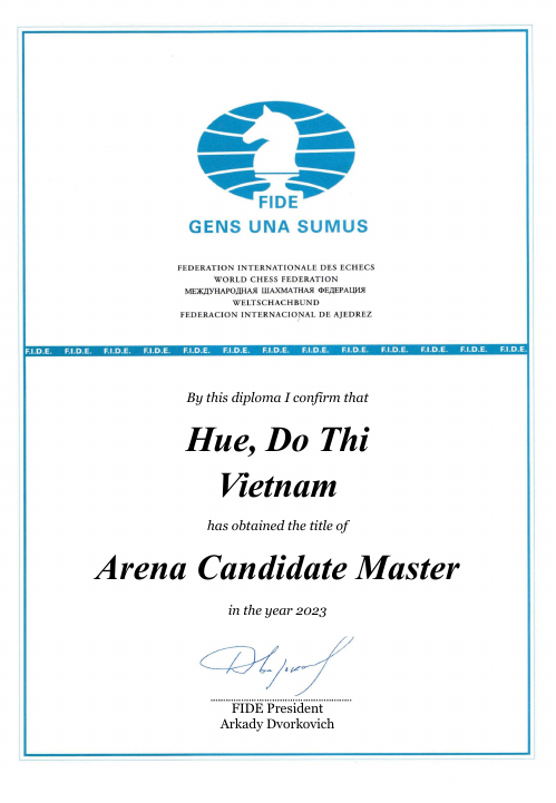 User certificate