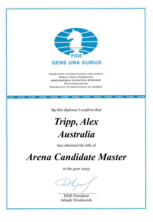 User certificate