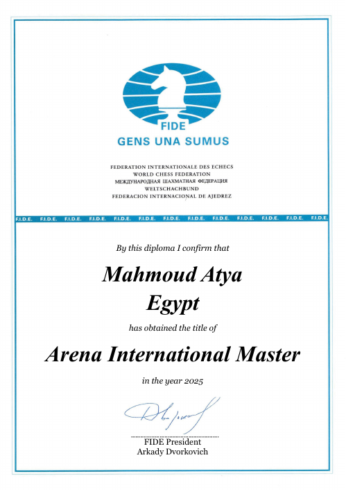 User certificate