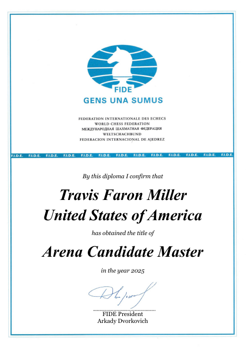 User certificate