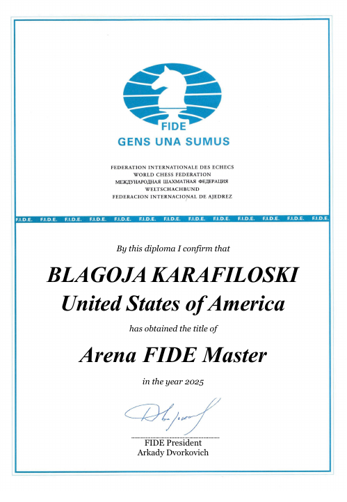 User certificate