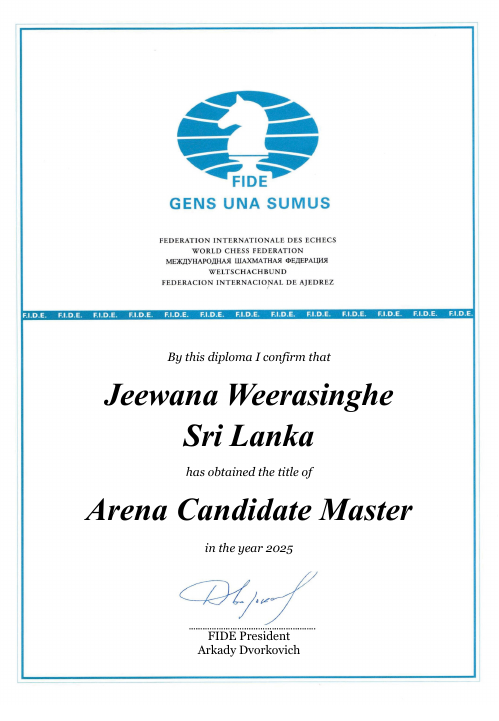 User certificate