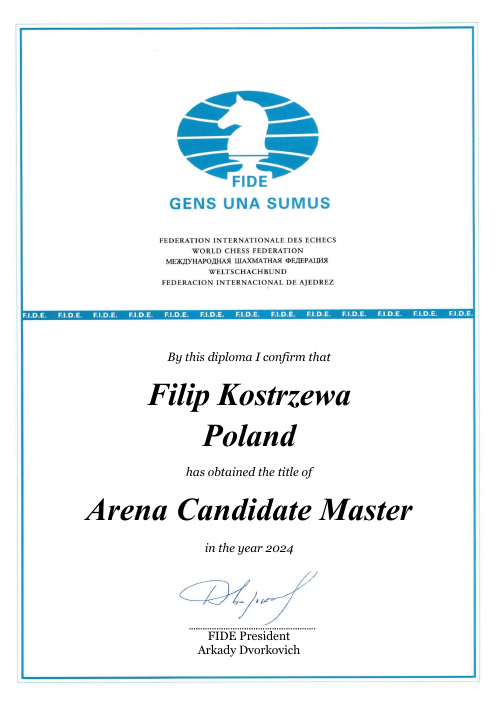 User certificate