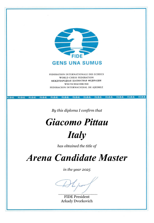 User certificate