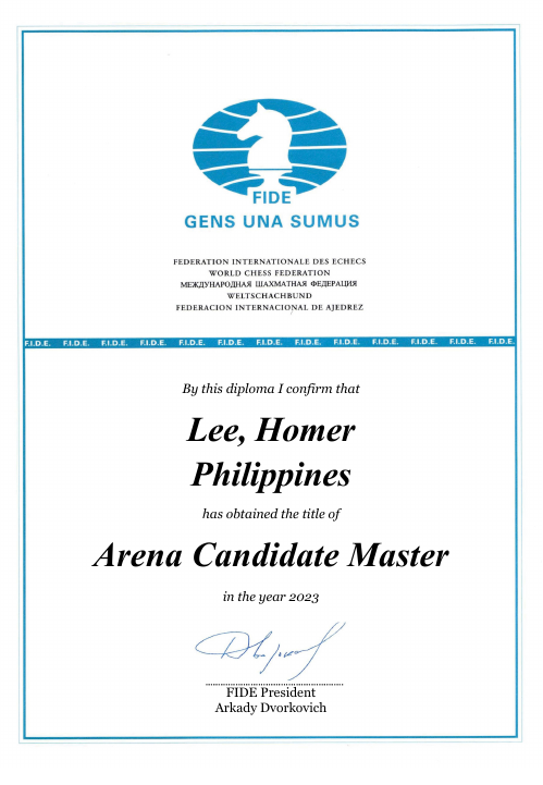 User certificate