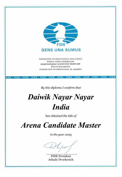 User certificate