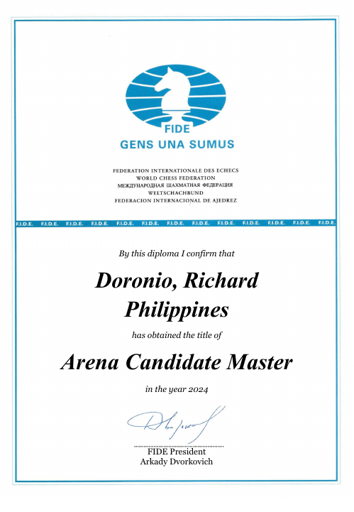 User certificate