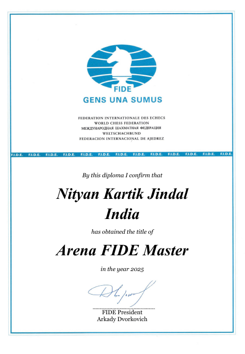 User certificate