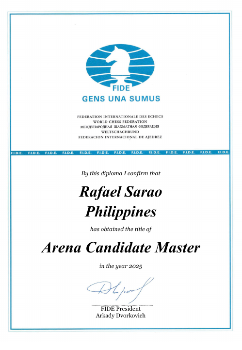 User certificate