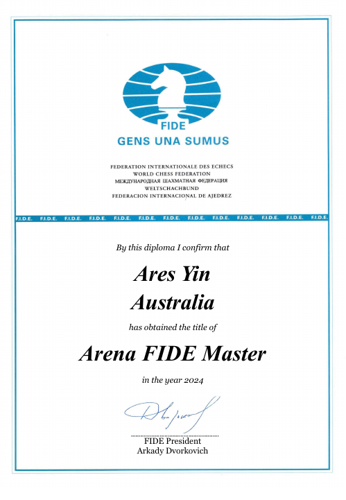 User certificate