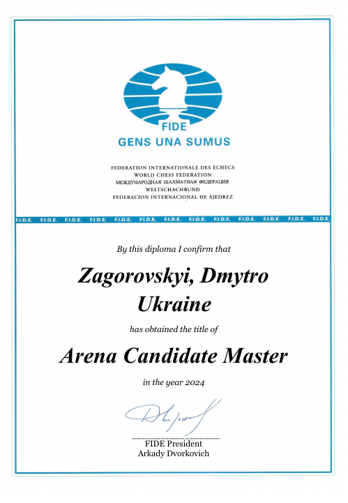 User certificate