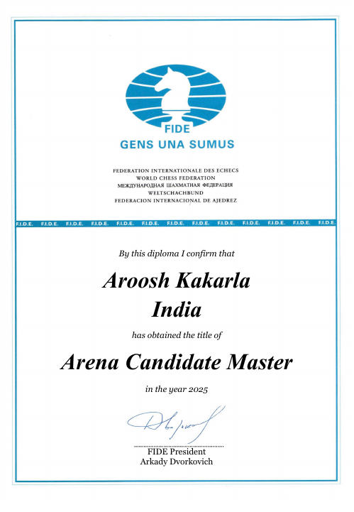 User certificate