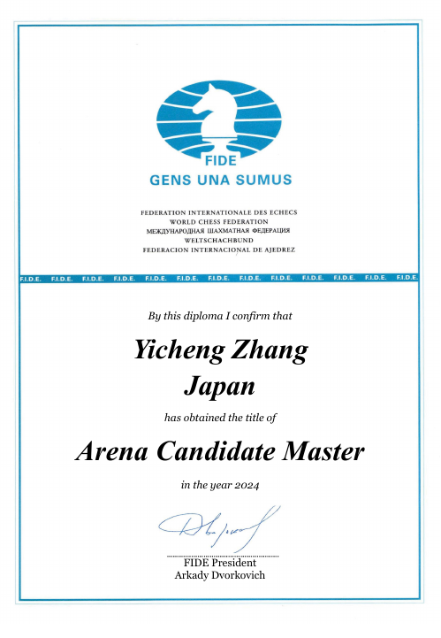 User certificate