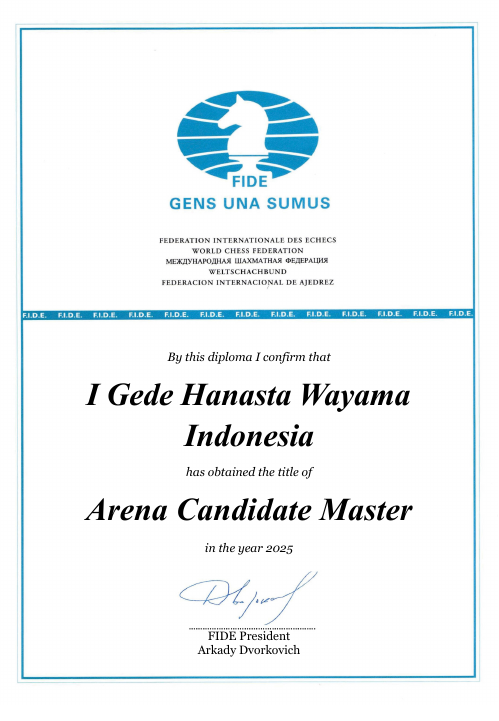 User certificate