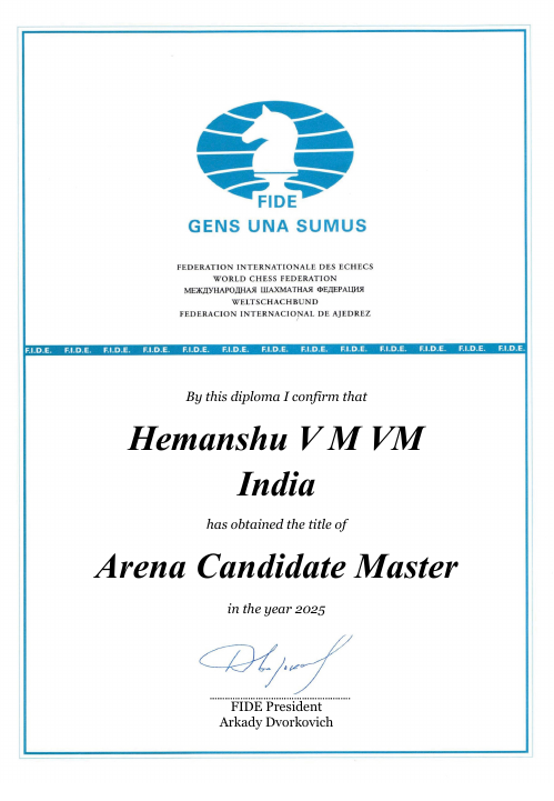 User certificate