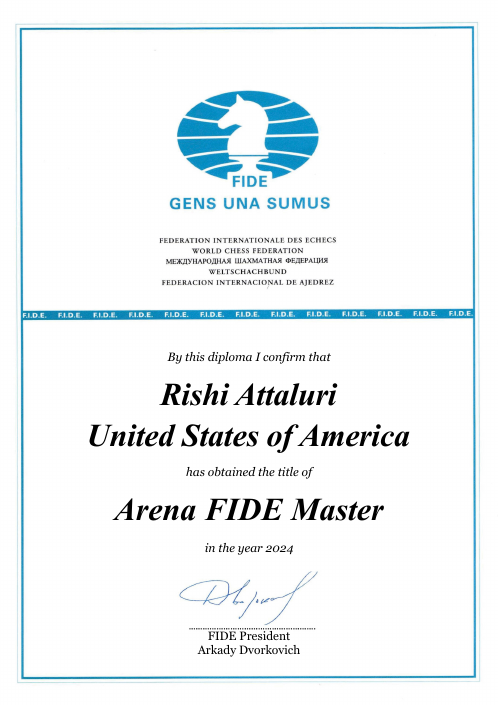User certificate