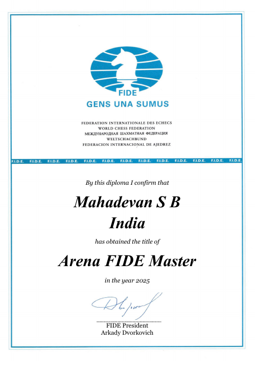 User certificate