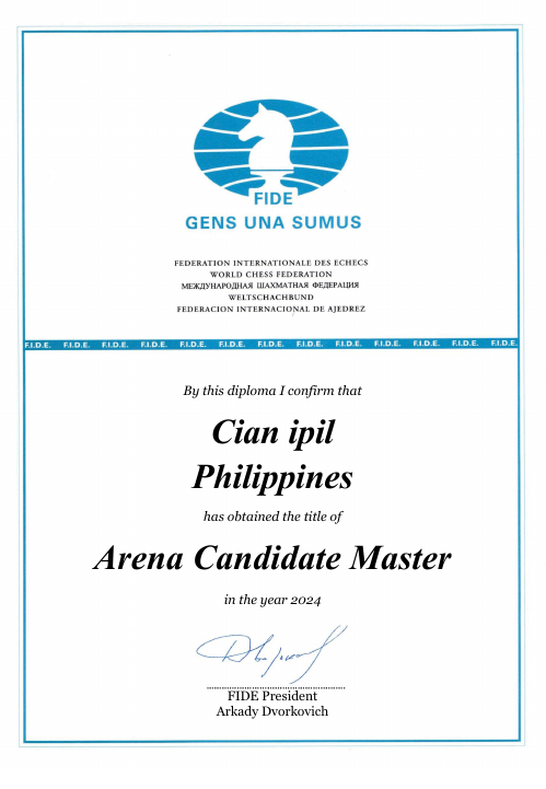 User certificate