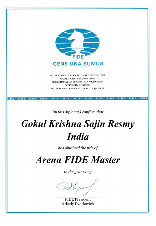 User certificate