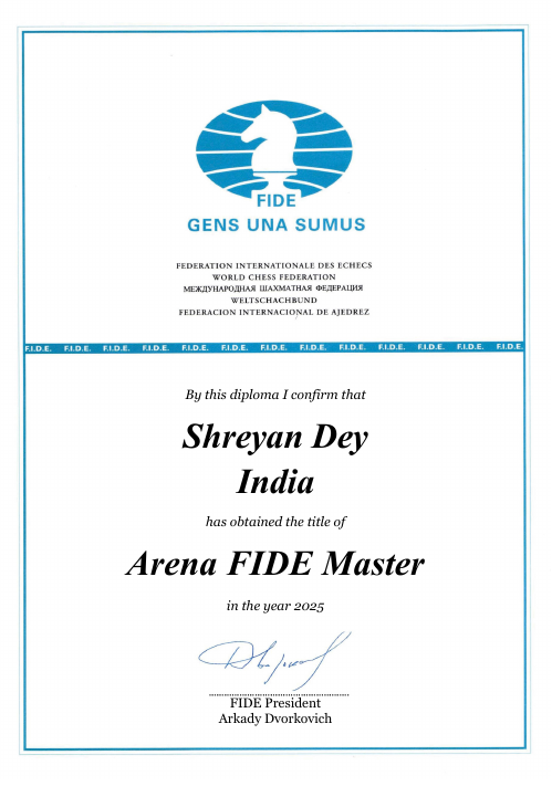 User certificate