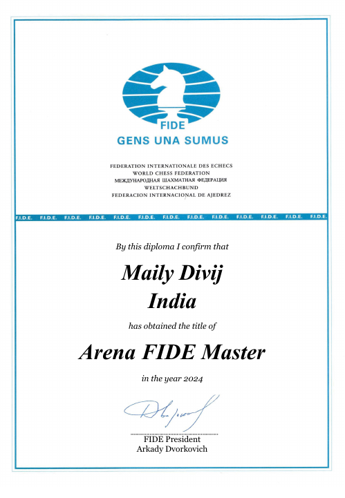 User certificate