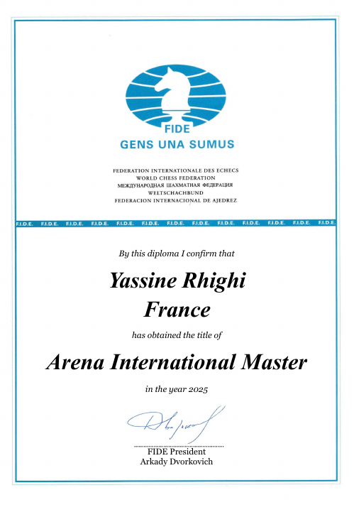 User certificate